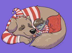 Nog and Valencia by QuietCatmethyst