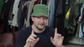 Reversible green and red cannabis bucket hat. Used in The Marijuana Episode.