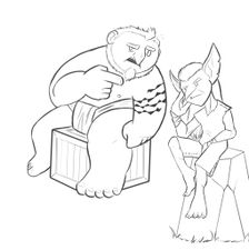 Snak Sick of drunk Bontan by BaronVonBirman