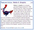 The Featured Article posted of April Fool's Day, 2013.