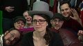 Kathleen wears a gray top hat in I've Seen That Anime!.