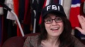FBI hat. Worn in Klingon Hard Rock Heartache.