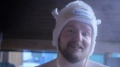 Yeti hat, good for keeping warm in 101 degree water. Worn in Son of Hot Tub Amusement Park.
