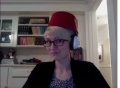 Alex's fez. I don't think he took this theft well. That might explain all the blood. Used in Death Coaster, due to the fact that the army helmet was a repeat.